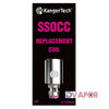Kanger Vertical OCC or SSOCC New Style Replacement Coils for Subtank 5 Pack