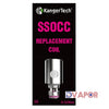 Kanger Vertical OCC or SSOCC New Style Replacement Coils for Subtank 5 Pack