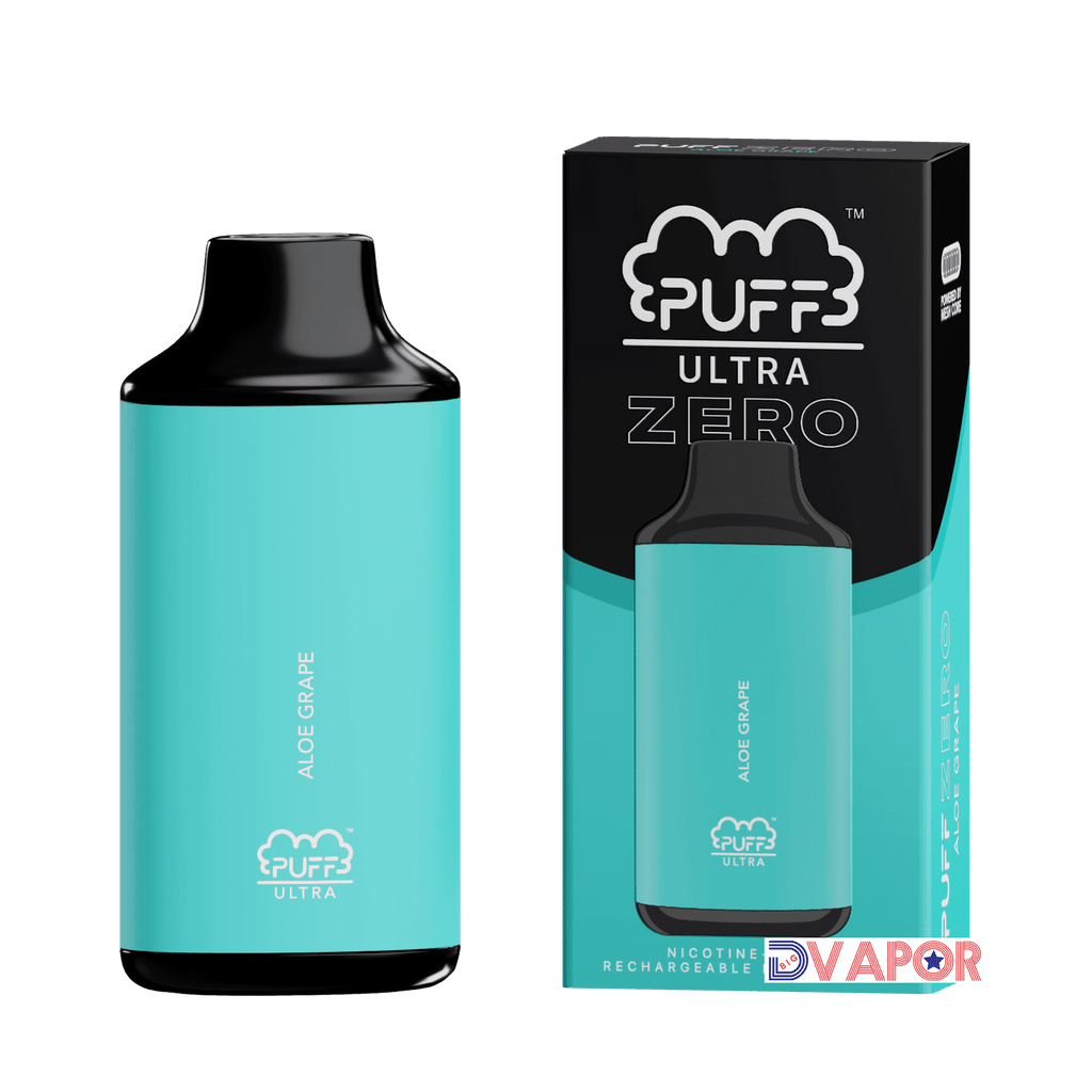 Puff Ultra Zero 8000 Puff 0% Nicotine Free Disposable Rechargeable Vap