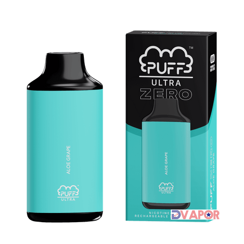 Puff Ultra Zero 8000 Puff 0% Nicotine Free Disposable Rechargeable Vape