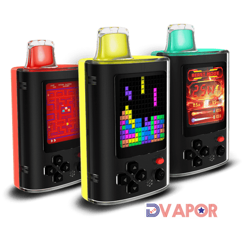 CLEARANCE Craftbox V-Play 20K Disposable Vape with Built in Gaming System 25mL
