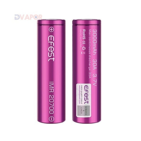 eFest 20700 3000mah 30A IMR Lithium Cell