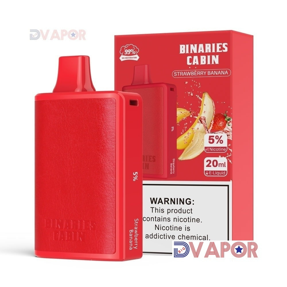 Binaries Cabin 10,000 Puff Rechargeable Disposable by Horizon Tech