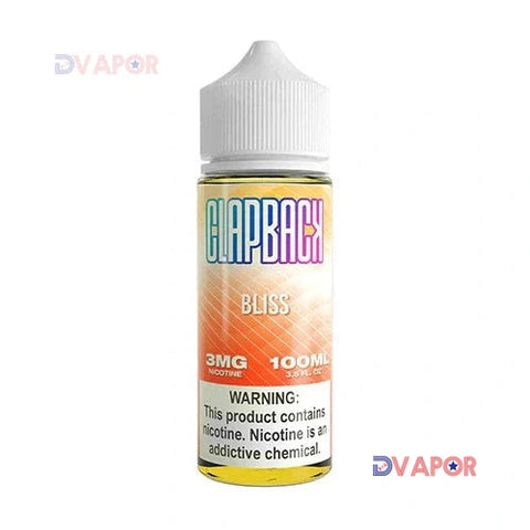 CLAPBACK E-Liquid | 3MG | 6MG | 100ML |