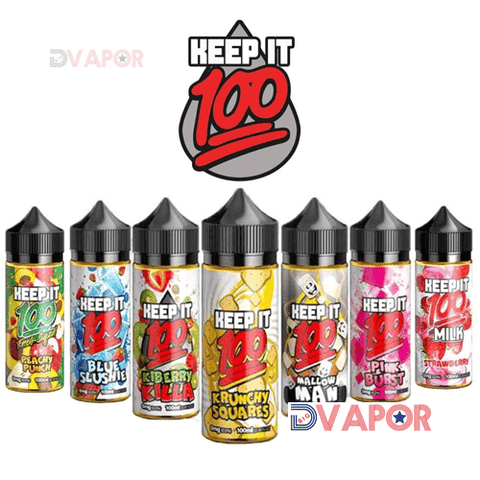 Keep It 100 E-Liquid | 100ml | 6mg Strength