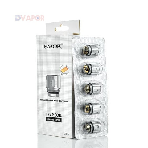 Smok TFV9 Mesh Coils (0.15 Ohm) 5 Pack