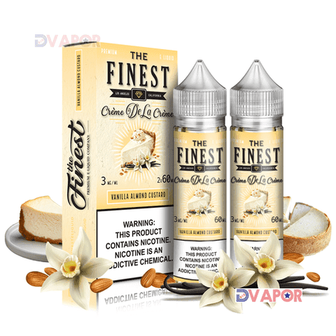 The Finest E-Liquid | Creme De La Creme Edition | 120ml (2 x 60ml Bottles) | 6MG