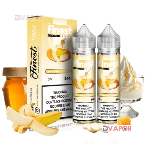 The Finest E-Liquid | Signature Edition | 120ml (2 x 60ml Bottles) | Big D Vapor