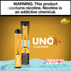 Uno Mas Disposable 5% 1200 Puffs - Now in 20 Flavors