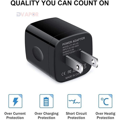 USB Wall Fast Charger Power Adapter