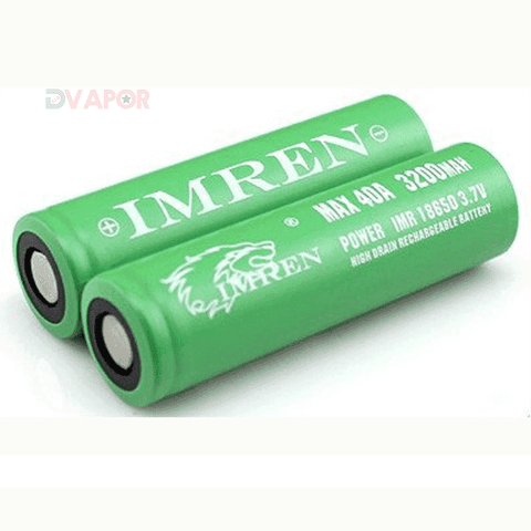 Imren 18650 40A / 3200mah High Drain Lithium IMR Battery