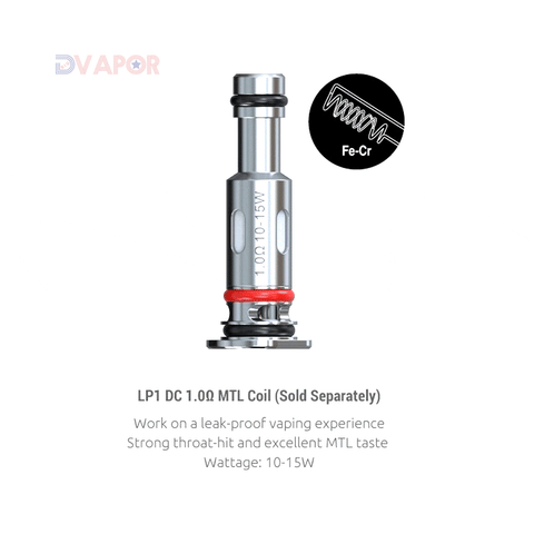SMOK LP1 COIL | MESH 0.8 & 1.2 OHM (5 PACK) | DC MTL .08 (5 PACK)