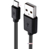 Micro USB Charging Cable / 1 Meter 3.3 Feet / USB To Micro 2 Amp