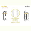 Aspire Nautilus-X Coils U-Tech 5 Pack