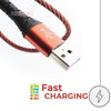 USB to Type C Heavy Duty Fast Charging Cable 1 Meter